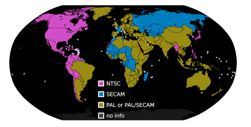 NTSC Regions